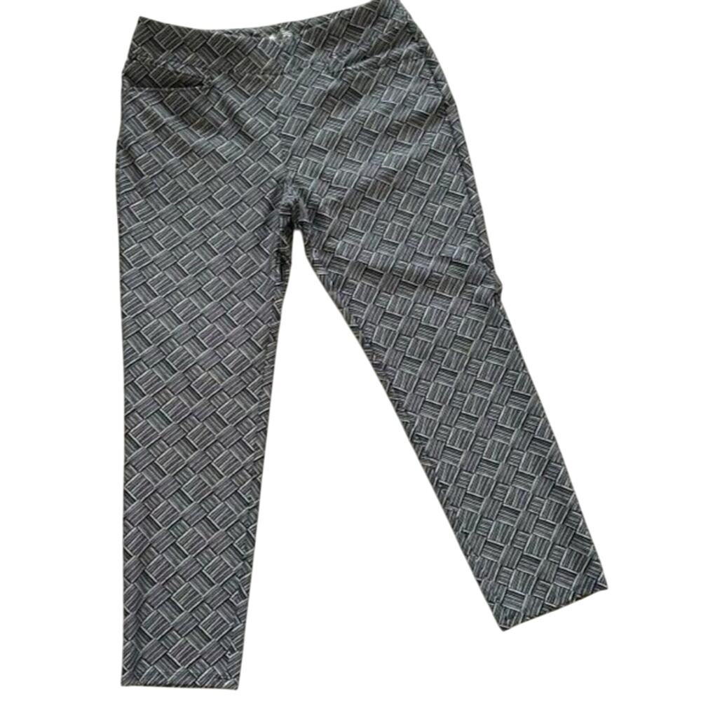 Adidas Leggings Women's Small Blue White Athleisure Stretch Active Pants